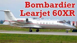 Bombardier Learjet 60XR Takeoff [upl. by Alphonsa]