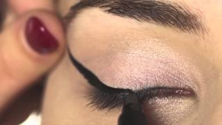 Eyeliner Tutorial Using Scandaleyes Micro Eyeliner  Rimmel London [upl. by Reffinnej]