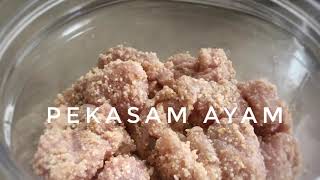 PEKASAM AYAM SIMPLE  Resepi by AZIZUL HAQIM [upl. by Munford]