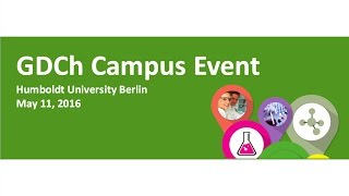 GDCh Campus Event in Berlin [upl. by Filipe712]