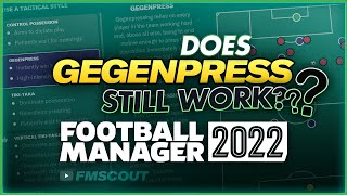 Does GEGENPRESSING still work in FM2022  FM22 Tactics [upl. by Hgielrac]