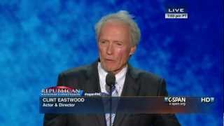 Clint Eastwood speaks at the Republican National Convention CSPAN  Full Speech [upl. by Cart]