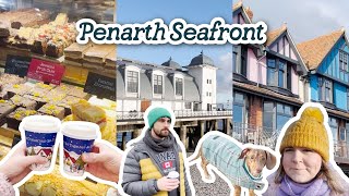 Penarth Pier amp Pavilion Seafront and Beach Walk Vlog  South Wales Vale of Glamorgan Coastline [upl. by Onidranreb]