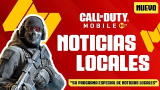 Programa Especial de quotNOTICIAS LOCALESquot  COD MOBILE 1 [upl. by Azmuh45]