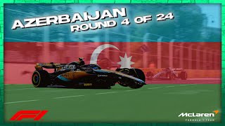 I DONT IM MAKING IT TO NEXT RACE WEEK F123 Career mode  RND 4  24  Baku [upl. by Nivrek]