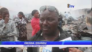 Karu Market Fire Traders Count Losses Seek Government Assistance [upl. by Benson]