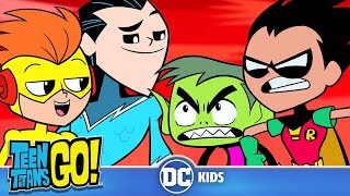 Teen Titans Go  Superhero Rivalries  dckids [upl. by Mackler643]