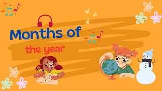 months of the year rhyme  12 months of the year  months of the year song  months of the year [upl. by Aohsoj]