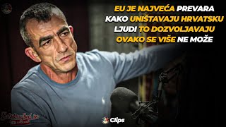 Zdravko Gojanović o porastu EU skepticizmu u Hrvatskoj i uništavanju njegove države [upl. by Suk]