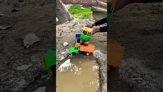 Bhoot Jcb aur Auto 😀😀 automobile jcb excavator toys bulldozer new ecavator newvideo [upl. by Rimidalv]