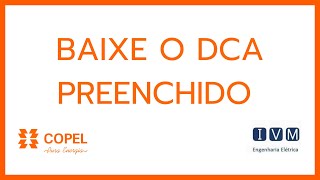 Como baixar um dca preenchido copel [upl. by Fernand]