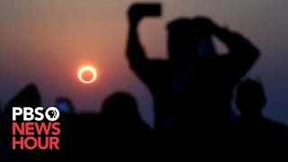 WATCH LIVE NASA streams 2023 ring of fire solar eclipse [upl. by Ayital]