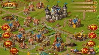 Townsmen Premium iOS Gameplay [upl. by Hayyim]