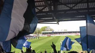 Chorley v Stockport County fans  Players coming out [upl. by Netnert748]