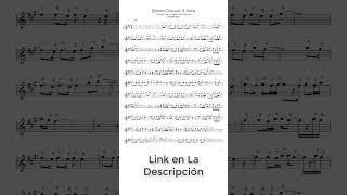 Quiero Conocer A Jesús Partitura Saxofón Alto Tenor Soprano Flauta y Violín shorts [upl. by Walkling]