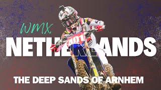 MXGP of The Netherlands  WMX Riders race in the deep sands of Arnhem Victory of Lotte van Drunen [upl. by Calabresi376]