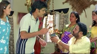 Nagarjuna cigarette Scene  Sitaramaraju Movie  HarikrishnaNagarjuna [upl. by Gianni]