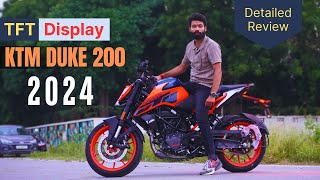 2024 KTM DUKE 200  Detailed Review and Ride Experience ⚡ [upl. by Saisoj]