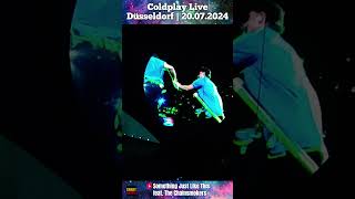 Coldplay amp The Chainsmokers  Something Just Like This  Live in Düsseldorf  20072024  MerkAren [upl. by Daile]