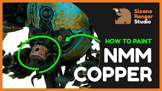 How to paint NMM Copper  Blight Drone tutorial pt 3  Sloane Ranger Studio [upl. by Akerehs]