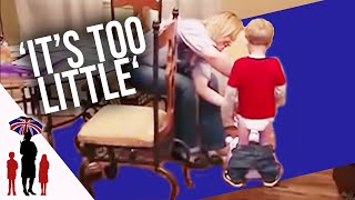 3 Year Old Refuses To Use Potty  Supernanny [upl. by Anitreb]