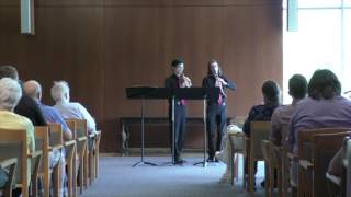 Duo for Clarinet amp Oboe by Franz Reizenstein [upl. by Sidnak]