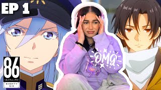 ROBOTS 86 🤖  86 Eighty Six Episode 1 Reaction [upl. by Aiela]