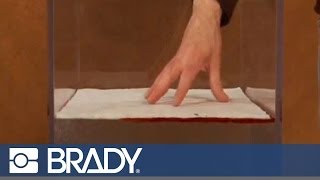 Sorbent Demo Bradys ReForm Oil Only Absorbency Capacity Video [upl. by Bearnard]