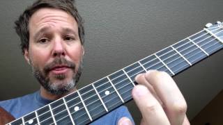 Chromatic Scale  Quick and Easy Guitar Lesson [upl. by Leirrad]