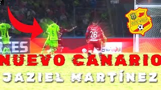 ASI JUEGA JAZIEL MARTÍNEZ EL NUEVO CANARIO [upl. by Jamill829]