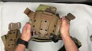 ADDING ESSTAC KIWI MAG POUCHES TO YOUR SAFARILAND UBL DROP LEG HOLSTER [upl. by Alinna]