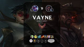 Vayne ADC vs Lucian  KR Grandmaster Patch 143 [upl. by Bonaparte]