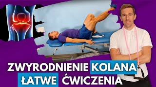 ZWYRODNIENIE KOLANA ĆWICZENIA część 3 [upl. by Lucias]