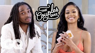 Saweetie Asks Quavo 44 Questions  The Couples Quiz  GQ [upl. by Gally]