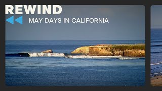 Showcasing multiple days of fine spring surf in the Golden State [upl. by Karlie127]