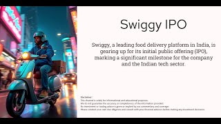 SWIGGY IPO [upl. by Yenreit]