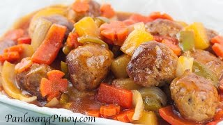 Sweet and Sour Meatballs [upl. by Branen]