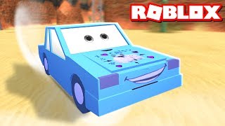 DENIS IS A CAR IN THE ROBLOX CARS 3 OBBY [upl. by Luciana725]