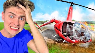 Helicopter Crashed In My Backyard COPS CALLED [upl. by Raynard648]