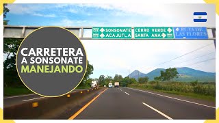 La CARRETERA A SONSONATE y sus hermosas vistas a los volcanes  EL SALVADOR 2023 [upl. by Other]