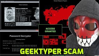 Tech Support Scammer Uses Geek Typer To Scan My VM [upl. by Zoldi]