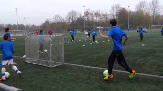 Techniek voetbal training [upl. by Craggy]