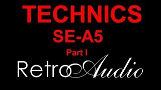 Technics SEA5 cz1 [upl. by Liv267]