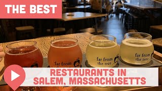 Best Restaurants in Salem Massachusetts [upl. by Hannavas]