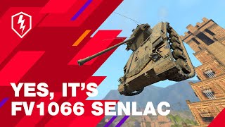 WoT Blitz A Wild Day in the Life of the FV1066 Senlac [upl. by Yanal]