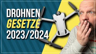 EU Drohnen Gesetz 2023 für DJI Mini 2 SE und DJI Mini 3 Piloten Was gilt für Drohnen u 250 Gramm [upl. by Norval]