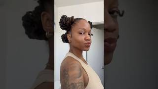 Effortless Bantu Knots Loc Tutorial in a Flash [upl. by Madella]