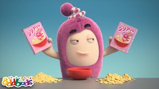 Cereal Box  1 Hour of Oddbods Full Episodes  Funny Food Cartoons For All The Family [upl. by Islean594]