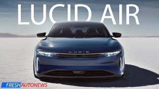 LUCID AIR  Short Review FASTEST CAR IN THE WORLD [upl. by Kensell]