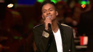 Jermaine Jackson Jaafar Jackson and Jermajesty Jackson quotThe Christmas Songquot at MAX Proms 2017 [upl. by Ji772]